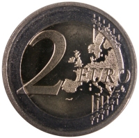 2 Euromunt van Finland uit 2011 met het motief 200 jaar Bank of Finnland